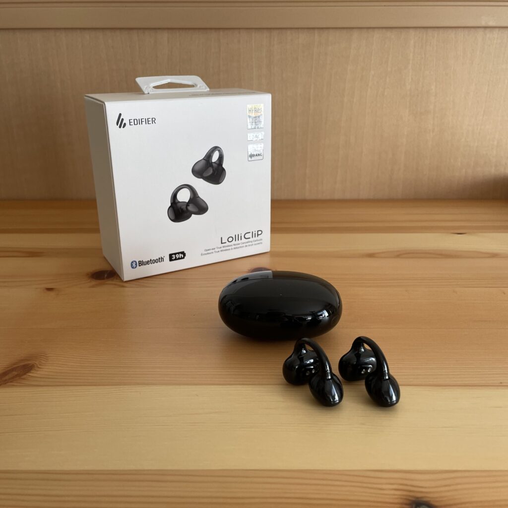 【新品未開封】Edifier LolliClipイヤーカフ型 ワイヤレスイヤホン 楽天市場】EDIFIER LolliClip ANC搭載 イヤーカフ型 ワイヤレス